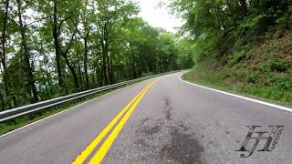 Descending Walker Mountain Marion Virginia