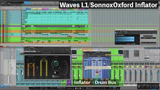 Waves L1 Sonnox Oxford Inflator 比較