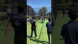 Yasir Arafat, Nicky Boje and Mohammad Ashraful in coaching action at Wimbourne CC! #cricket