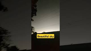 Beautiful sky#life #2024 #home #sky #morning #shorts #art #outdoors #how #youtubeshorts