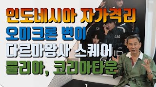 인도네시아  오미크론 변이에 따른 자가격리 호텔