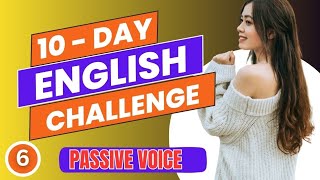 10 Day English learning challenge #passivevoice #english #grammar #tharangadinesh #youtubeshorts