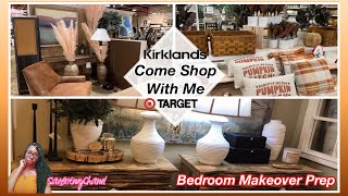 COME SHOP WITH ME KIRKLAND'S  & TARGET | MASTER BEDROOM POTTERY BARN INSPIRED MAKEOVER PREP