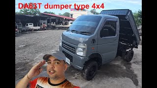 DA63T mini dump 4x4 going to BALER