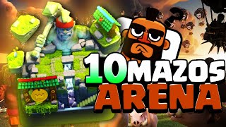 5 MEJORES MAZOS PARA ARENA 10 EN CLASH ROYALE / Mazos Para Subir a arena 11