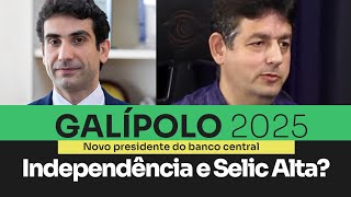 NOVO PRESIDENTE DO BC e alta da Selic