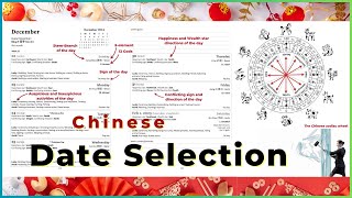 Chinese Date Selection and How to Use a Feng Shui Planner?