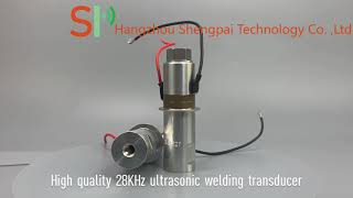 Demonstration Of High Quality 28KHz Ultrasonic Transducer