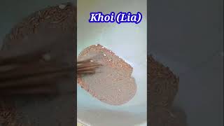 Khoi(Lia) / How to make khoi/Lia / Rice pop  #shorts #viral #reels