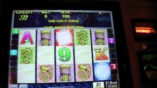 Sun and Moon $1 video slot line hit! ~Aristocrat