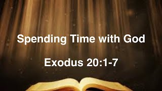 Feb 1:  Spending Time with God