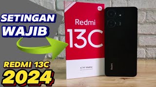 SETINGAN WAJIB REDMI 13C 2024!! Plus Tes Performa dan Ketahanan Baterai