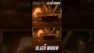 Black Widow -Behind the Magic - VFX Breakdown | CGI & VFX Breakdowns | Behind The Scenes | #Shorts