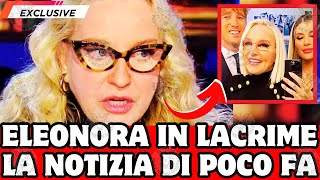 🔴 ELEONORA GIORGI IN LACRIME: " LA NOTIZIA SHOCK DI POCHI MINUTI FA..."