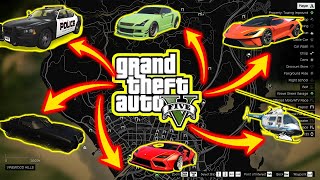 GTA 5 - All New Rare Car Locations in Story Mode (XBOX, PC, PS4, PS4)