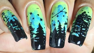 Northern Lights Nailart ft. Born Pretty