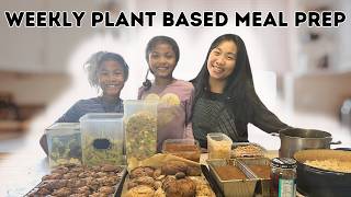 WEEKLY PLANT BASED MEAL PREP | Vegan, Simple & Delicious for SUMMER