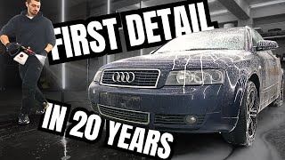 Filthy Audi A4 B6 First Detail Ever - Car Detailing