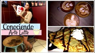 Visitando Arte Latte I How to make Latte Art | Turismo con Pao