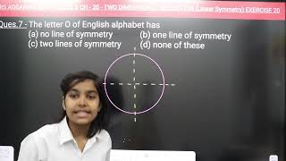 Q. 6 to 8 - Ex 20 - Ch 20 - Two Dimensional reflection (Linear Symmetry) RS Aggarwal Math class 6