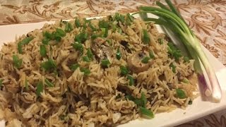 Mushroom Fried Rice