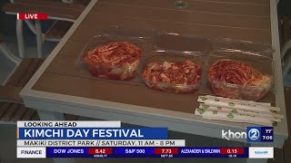 Kimchi Day Festival with Honu Kalbi & Sushi