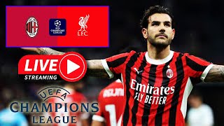 MILAN-LIVERPOOL || LIVE REACTION CHAMPIONS LEAGUE