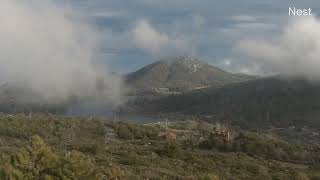 Lake Cuyamaca View as Clouds Roll By!