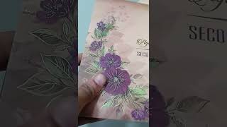 Wedding Invitation Card With Floral Pattern | Jimit Card | 679RLXReel