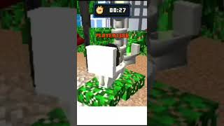 Minecraft skibydy Collect toilet #minecraft #skibiditoilet #games