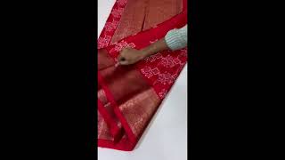 banaras warm silk sarees with chikenkari work having zari border and pallu for only price 1749/-