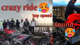 rr 310 vs ns200 drag race|Chandipur to Kolaghat ride|ktm rc 200 exhaust modifie@crazySujitRider