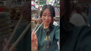 Everything I ate at Gwangjang Market! Famous! #korea