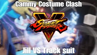 Street Fighter Cammy Costume Clash 5 Jill VS Track suit