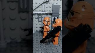 Just a warning shot #clone #lego #animation #stopmotion #clonetroopers #clonetrooper #starwars