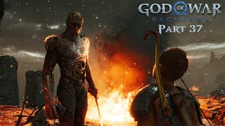 God of War Ragnarok Part 36 Surtr (No Commentary)