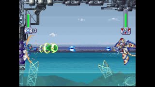 Mega Man X4 - Jet Stingray (No Damage / Buster Only / No Armor)