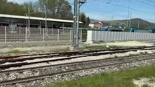 Arrivo nella stazione di Sulmona