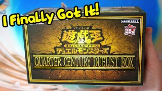 Yugioh Quarter Century Duelist Box!