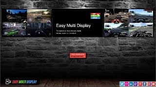 Easy Multi Display Google Slides and Twitch Channels (Dynamic Signage Software)