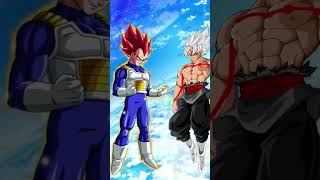 dragon Ball super  | who is strongest omni Vegeta vs omni black goku #anime #drgonballsuper #shorts