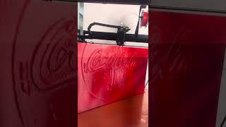 VEHO 800 large-format 3D printer prints Coca-Cola billboards