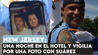 Alquilaron una noche en el hotel de Uruguay a pesar de vivir en New Jersey para ver a Suárez