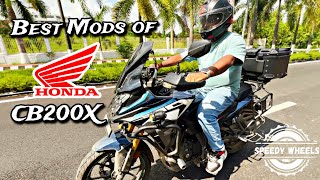 Modified Honda CB200X Review | Best Entry level Adventure Touring Bike | Speedy Wheels