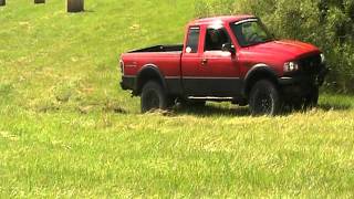 Ford Ranger FX4 LII mud burnout