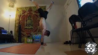 Bent Arm Bent Body Press Handstand