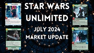 Star Wars Unlimited Market Update JULY 2024!!!