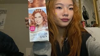 FAST dying ur hair-asmr