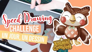 SPEED DRAWING | Animal Crossing [1 JOUR, 1 DESSIN ]