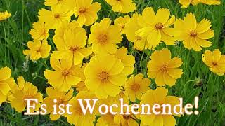 Schönes Wochenende! / Grüße zum Wochenende